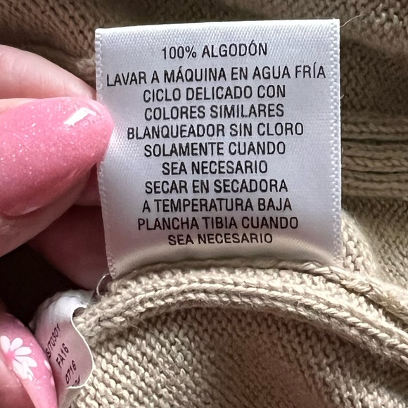 John Ashford - Men’s Tan Sweater - Size Extra Large - Very Good Condition - Picture 7 of 7